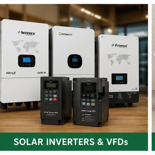 Solar Inverters & VFDs